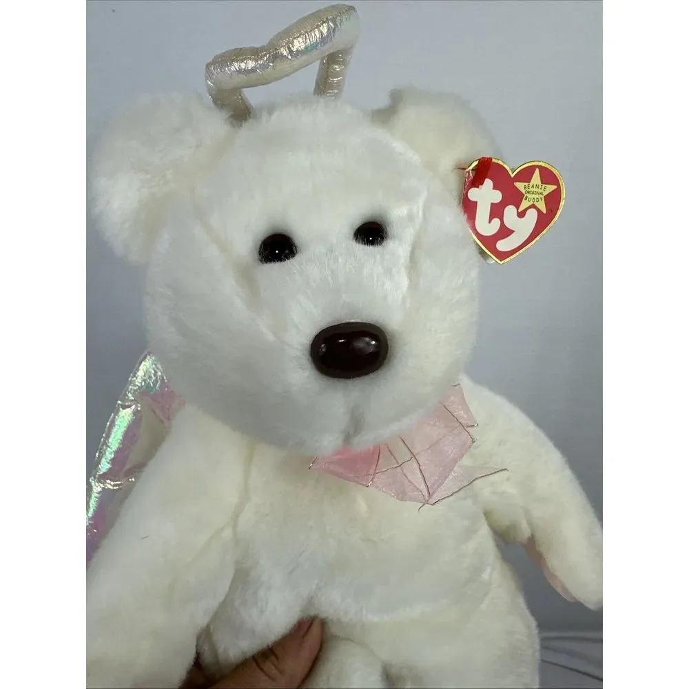 Ty Beanie Buddy‎ Halo Angel Bear Year 1999 13